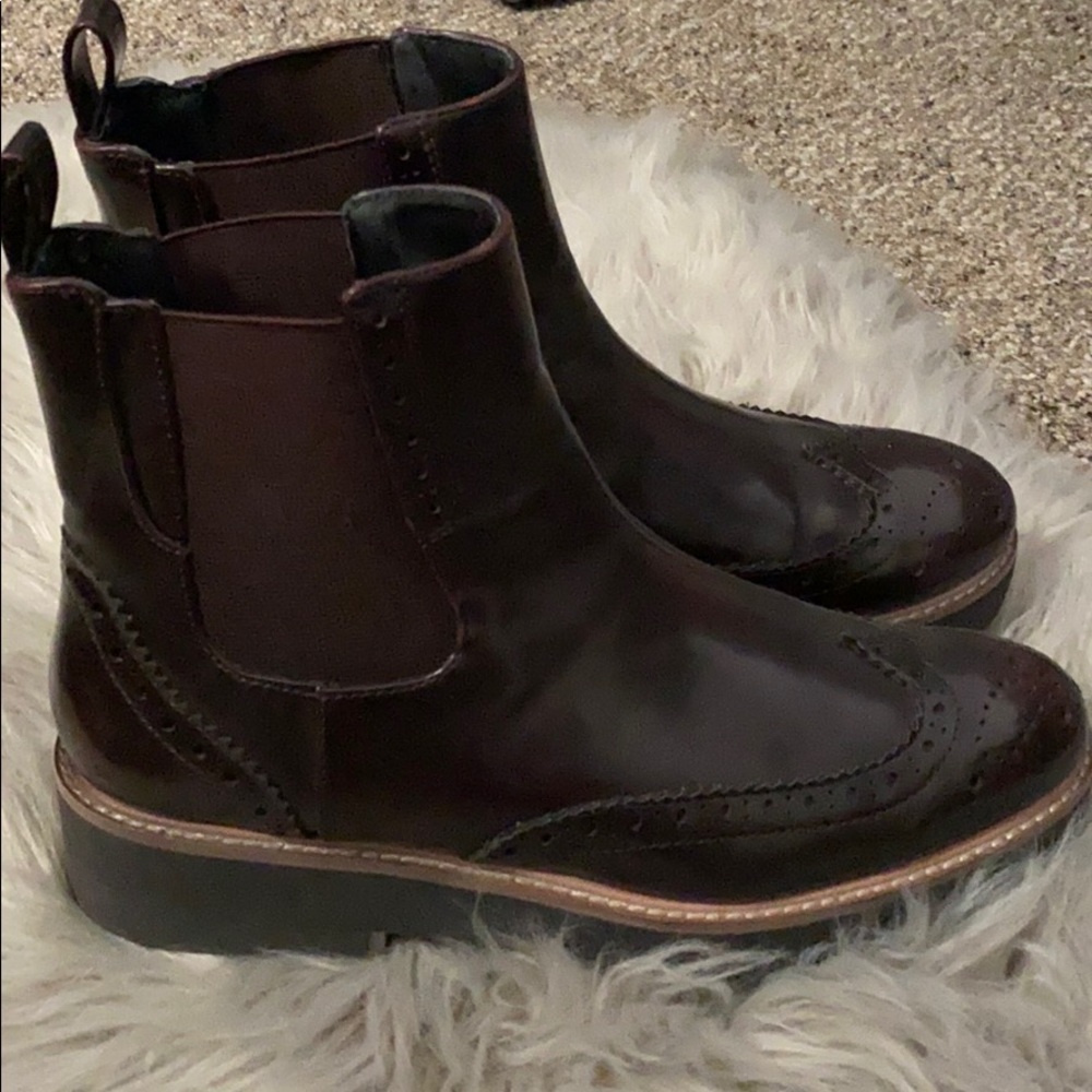 COPY - Oxblood Zara Ankle Booties